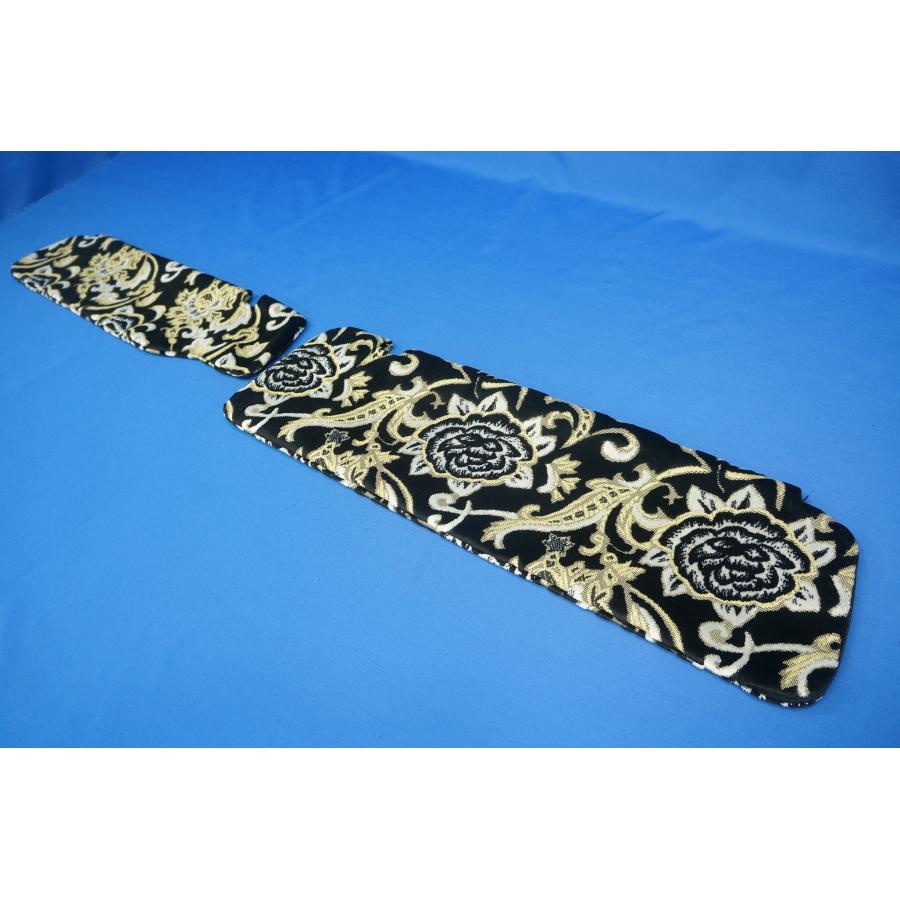 ✨新品　17プロフィア/17レンジャー　モンブランローズ　サンバイザーカバー✨ トラック 雅 17レンジャー標準用 サンバイザーカバー モンブラン