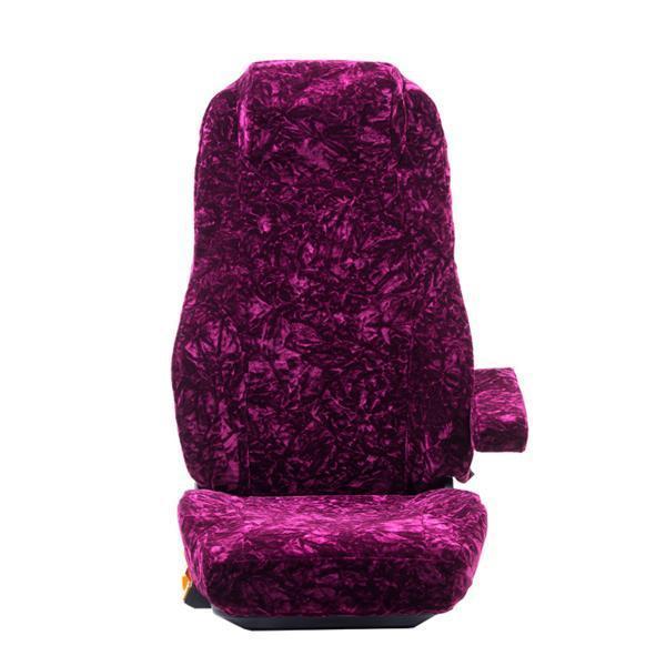 トラック 雅 07スーパーグレート用チンチラシートカバー ワイン