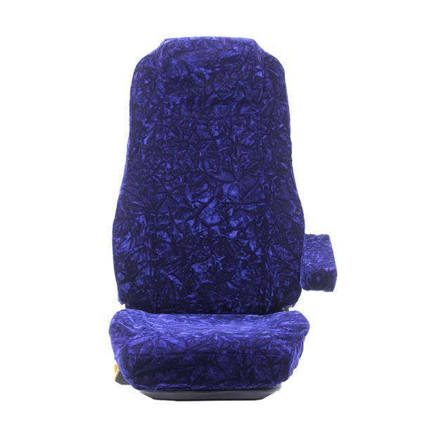 トラック 雅 07スーパーグレート用チンチラシートカバーネイビー運転席