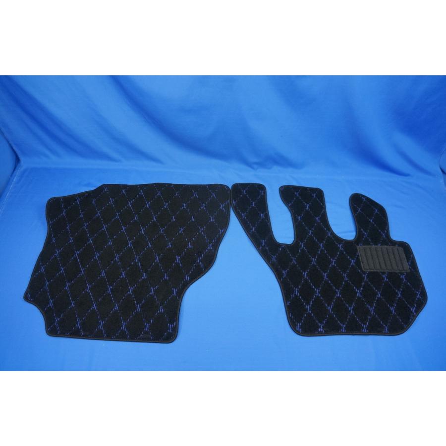 トラック 雅 07フォワード用 ダイヤ柄 フロアマット 運転席/助手