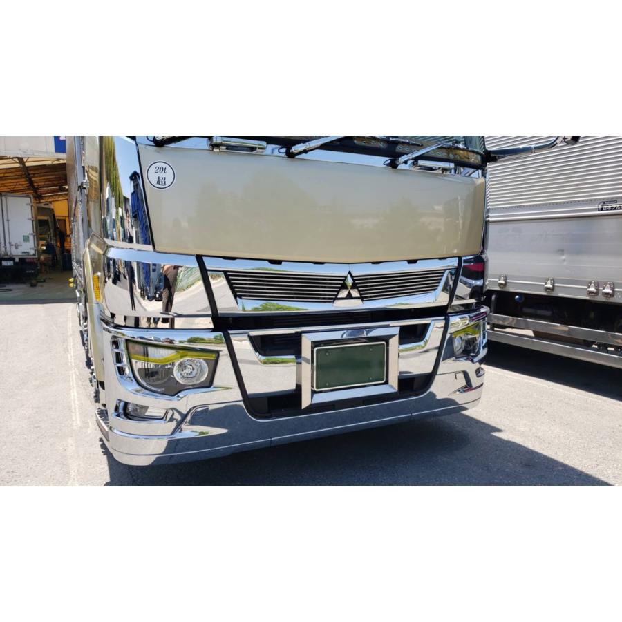 三菱ふそう　17スーパーグレート　セノプロ　アイラインガーニッシュ未使用品 三菱ふそう 17スーパーグレート セノプロ アイラインガーニッシュ未