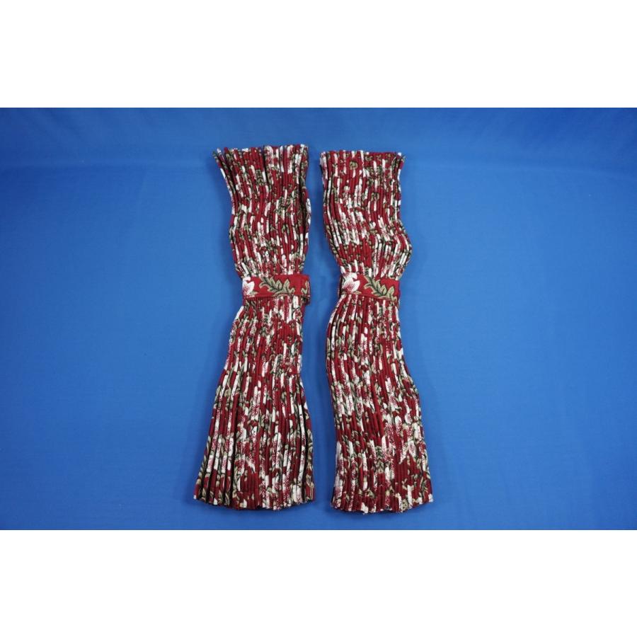 トラック 雅 桜 さくら 仮眠カーテンセット 横2400×縦850mm レッド