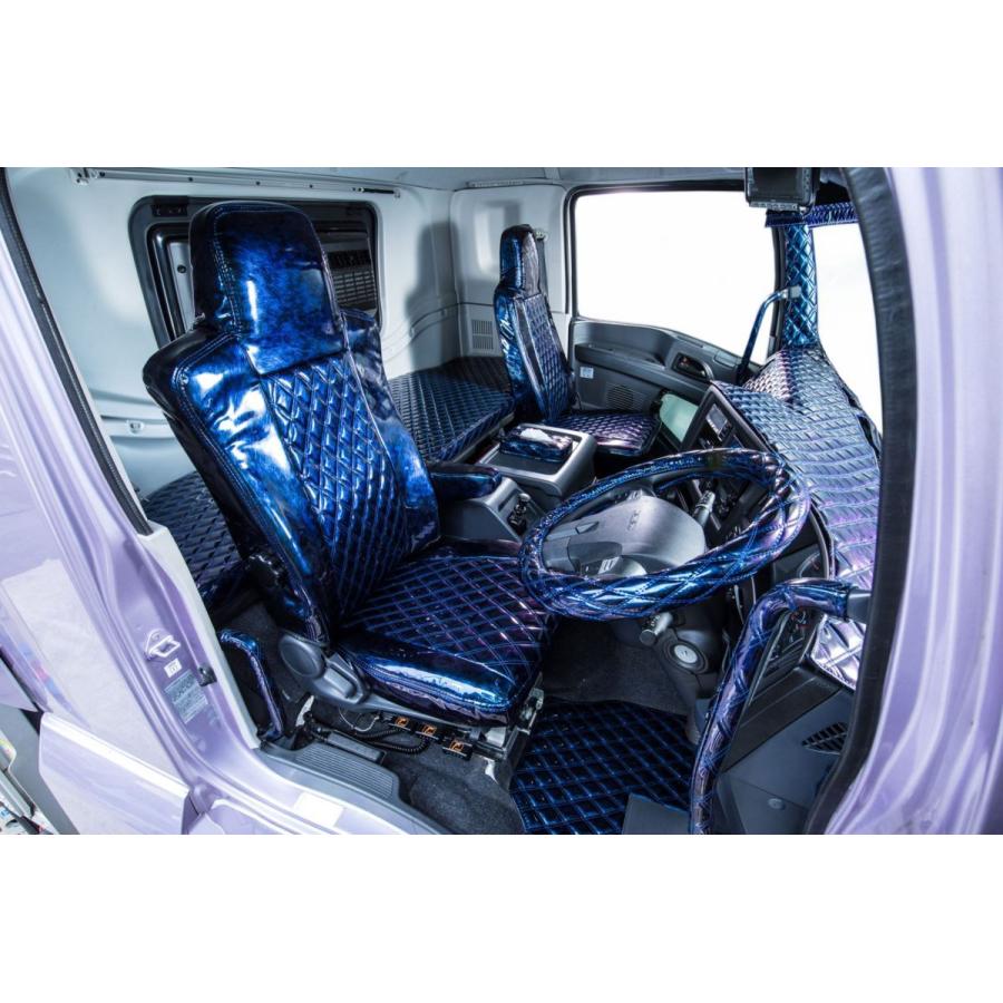 トラック 雅 ファイブスターギガ用 鼓星 フロアマット 運転席のみ