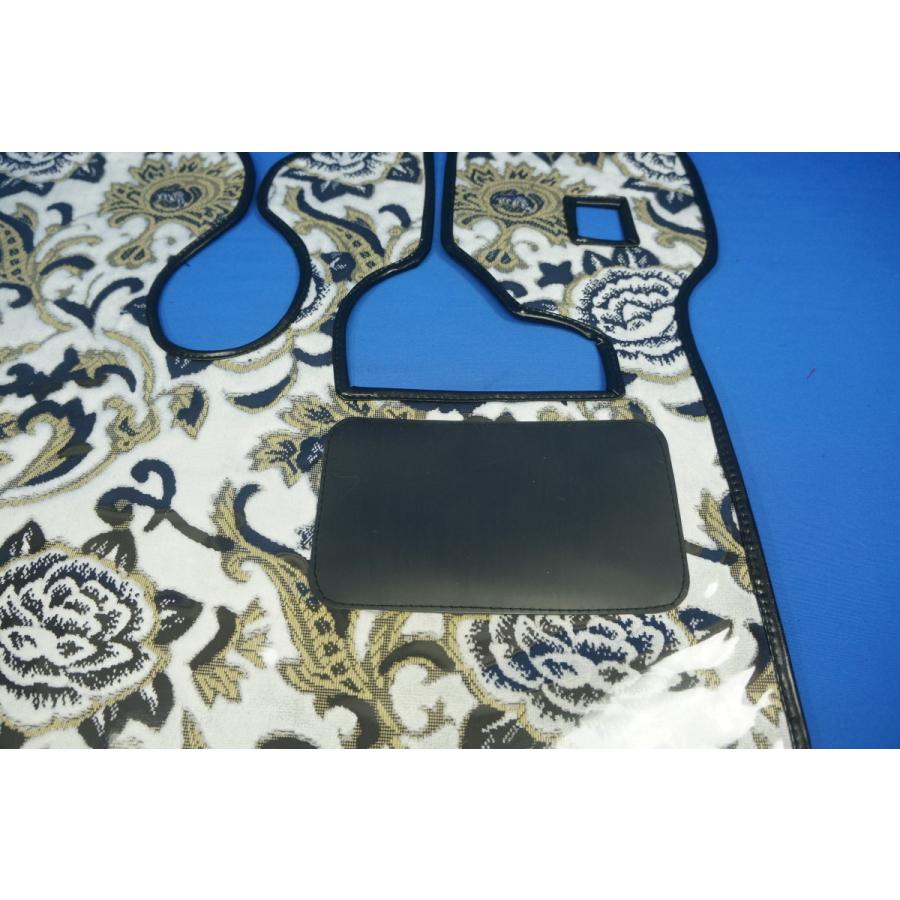 トラック 雅 プロフィアテラヴィ用 モンブランローズ フロアマット 