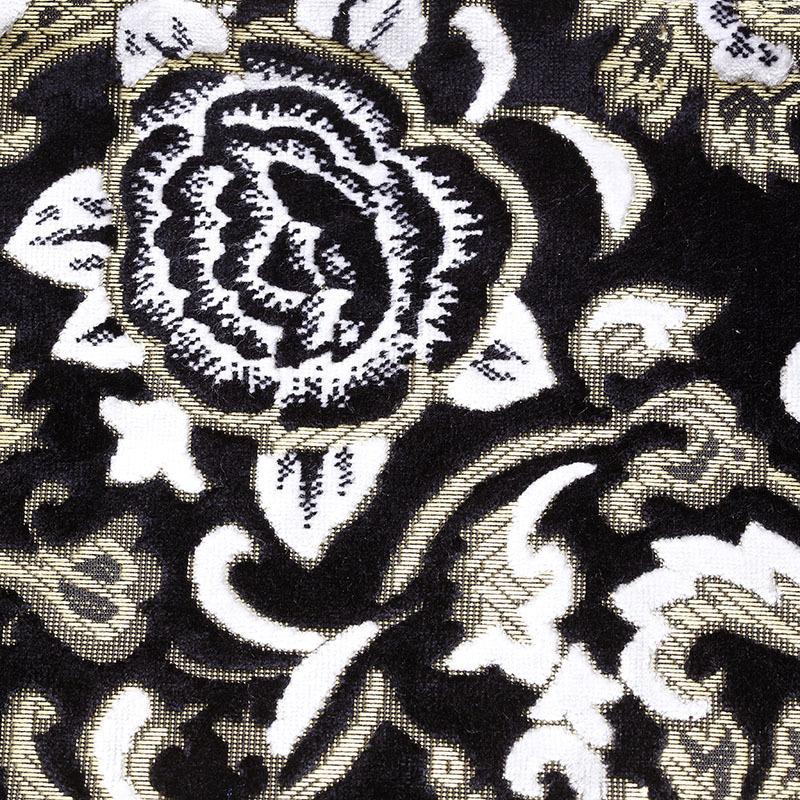 トラック 雅 モンブランローズ 五右衛門カーテン ブラック フレンジ