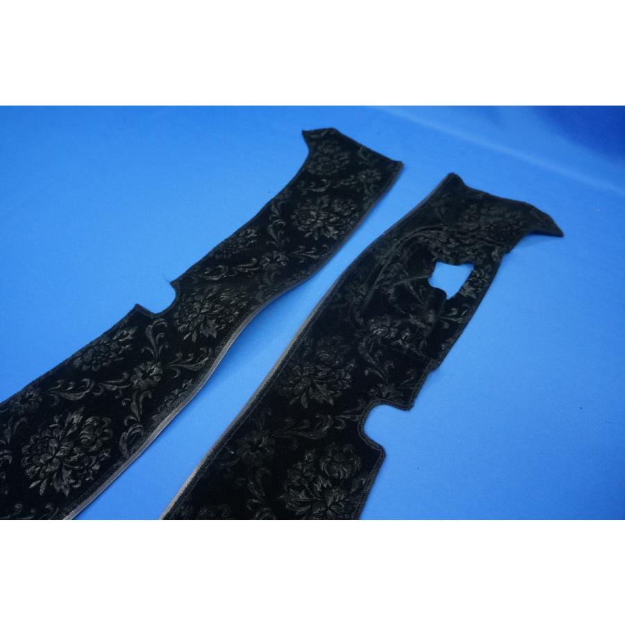 17レンジャー センサー付き用 ローレル ピラーカバー セット ブラック