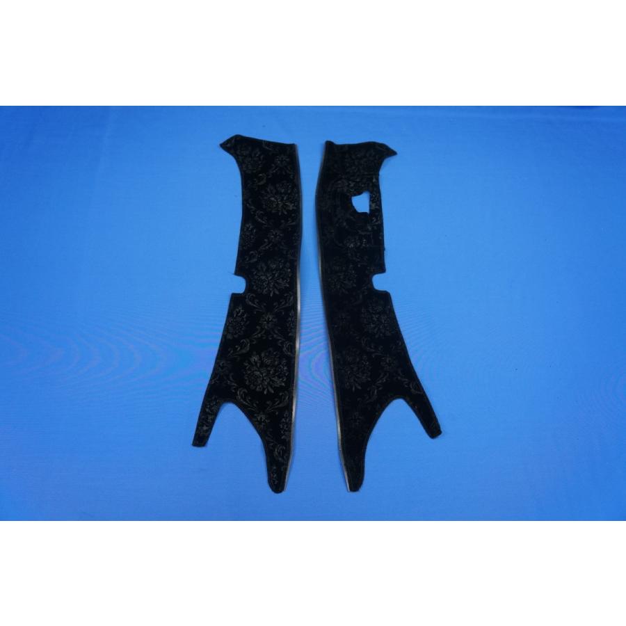 17レンジャー センサー付き用 ローレル ピラーカバー セット ブラック