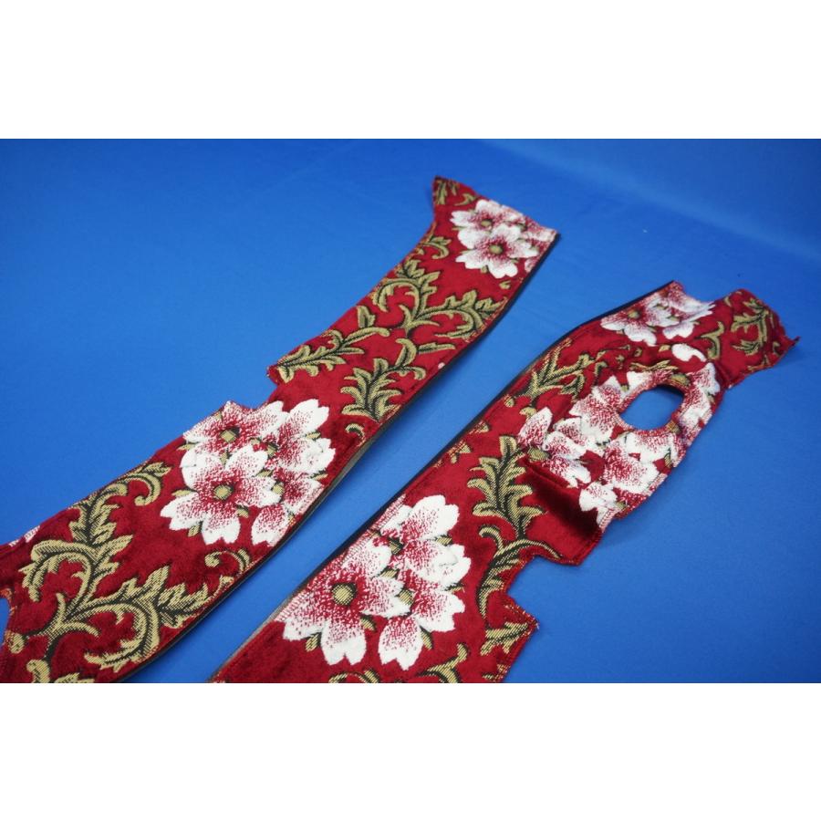 17レンジャー センサー付き用 桜 さくら ピラーカバー レッド