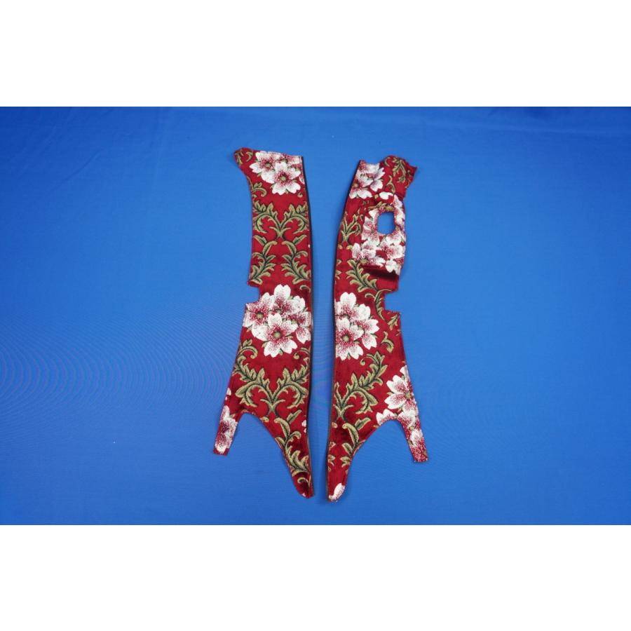 17レンジャー センサー付き用 桜 さくら ピラーカバー レッド