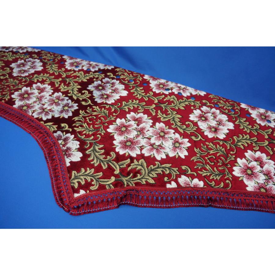 クオン用 桜 さくら ダッシュマット レッド : トラックショップ