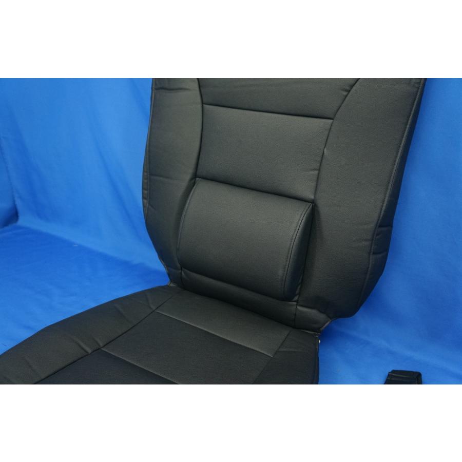 SC-471 ストレッチレザー 汎用シートカバー シートベルト穴有りタイプ