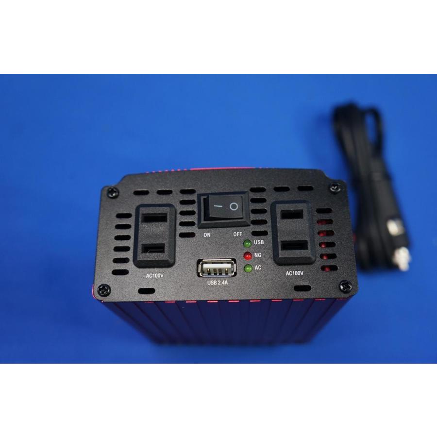 メルテック インバーター SIV-301 DC24V→AC100V : トラックショップ 