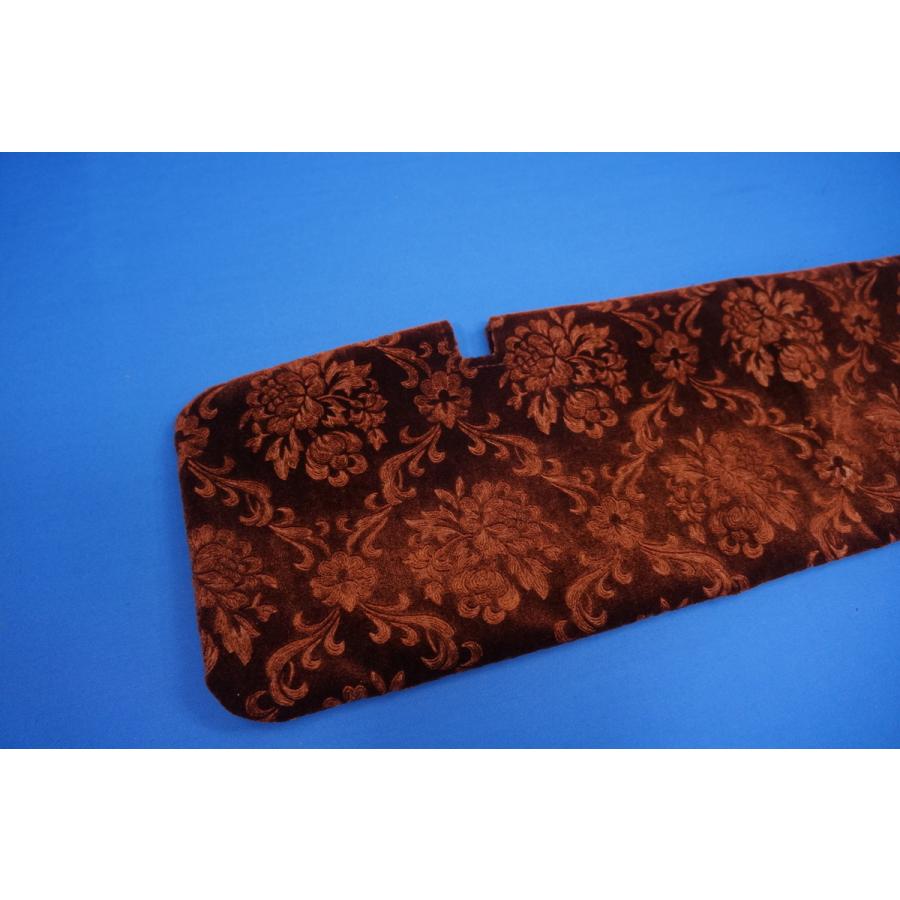 ファイブスターギガ用 ローレル サンバイザーカバー 運転席 ブラウン