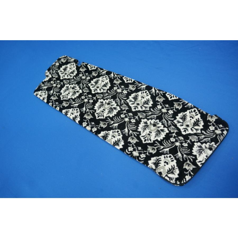 07スーパーグレート用 新格子 サンバイザーカバー 運転席 ブラック