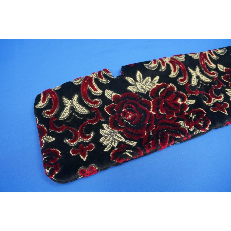 07フォワード用 華恋 サンバイザーカバー 運転席 レッド : トラック