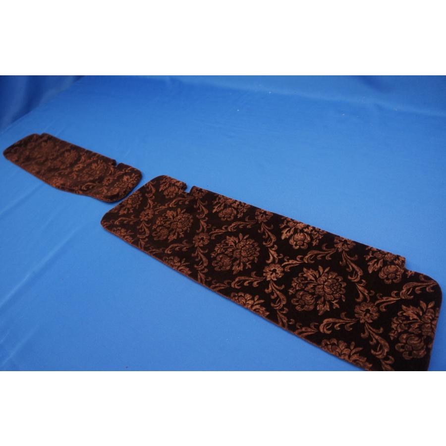 17プロフィア用 ローレル サンバイザーカバー 運転席/助手席 ブラウン