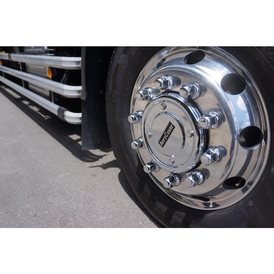 07スーパーグレート10穴用 エアロセンターカバー左右セット フロント