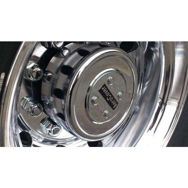 大型ファイブスターギガ10穴用 エアロセンターカバー左右セット