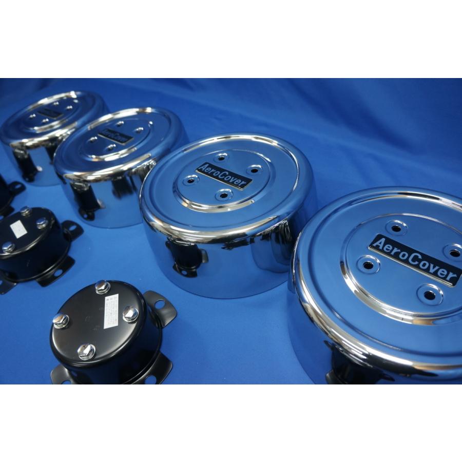大型NEWギガ 高床 10穴 2デフ用 エアロセンターカバー リア2軸セット