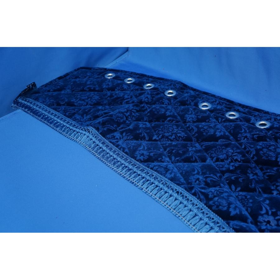 パーフェクトクオン用 ローレル 縦柄 ダッシュマット 綿入りキルト