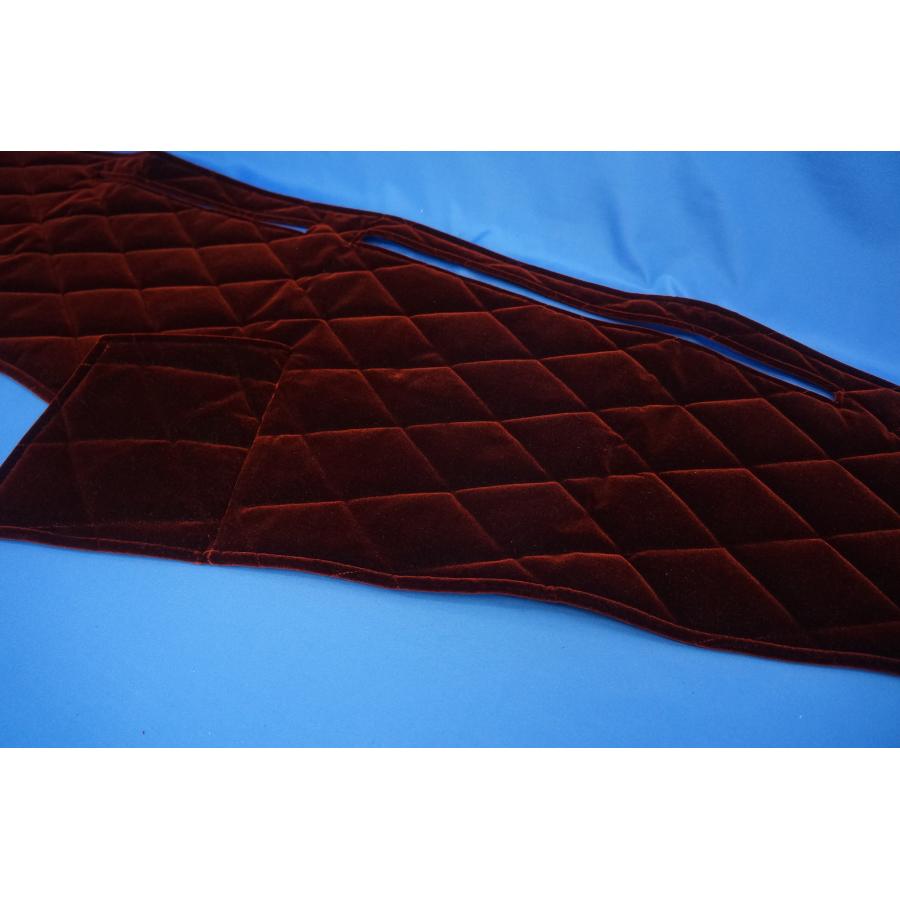 ファイブスターギガ　ダッシュマット　モケットキルト綿入り　ワイン kenz_040307-1644