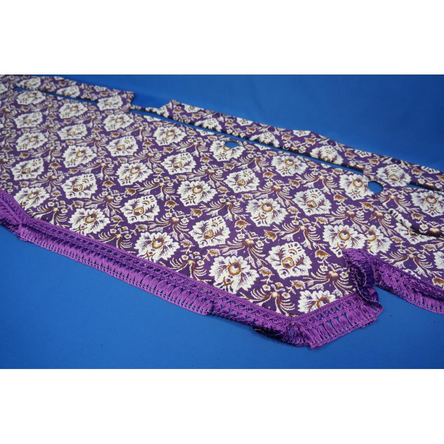 17レンジャー新格子 17レンジャー用 新格子 縦柄 ダッシュマット レッド : トラック