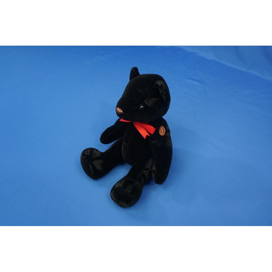 モケットフラワー 熊 ぬいぐるみ コスモス ブラック : トラック