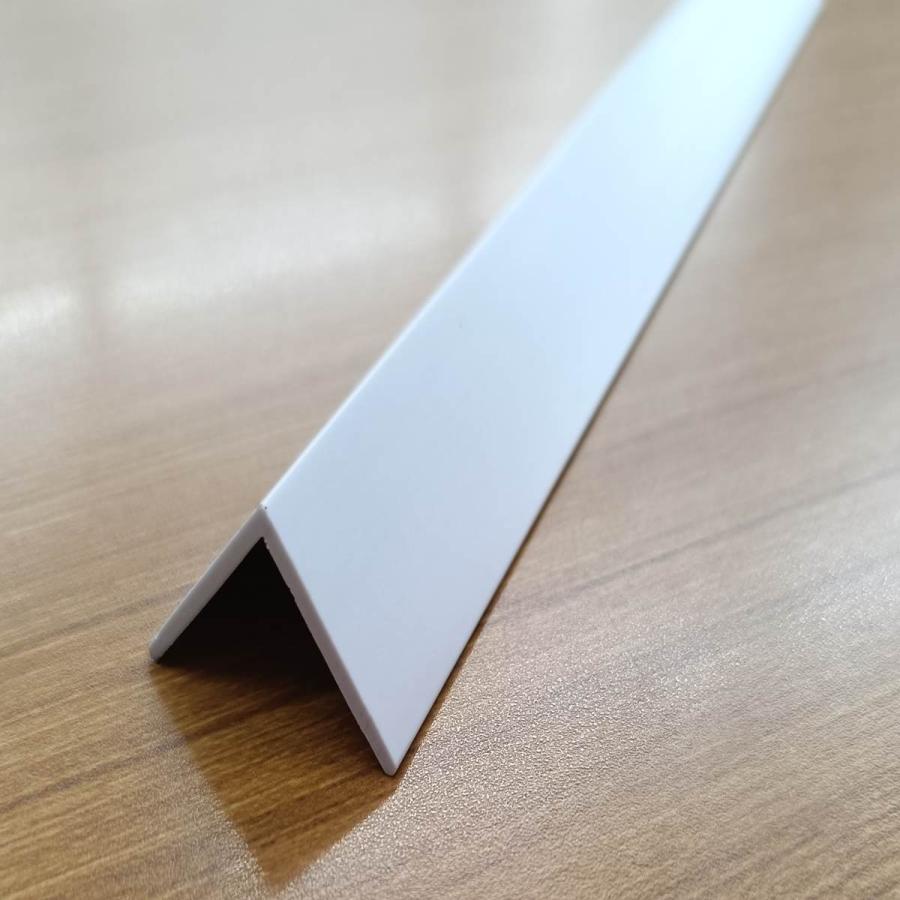 塩ビアングル《25mmx25mm》 白 長さ1.82m 10本セット : 建材Ladyに