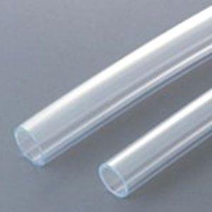 【内径32mm・外径37mm×50M】透明ホース★散水・灌漑・給水・排水・カバー（プラス・テク） プラス テク ポリビンホース とマーキング入りです