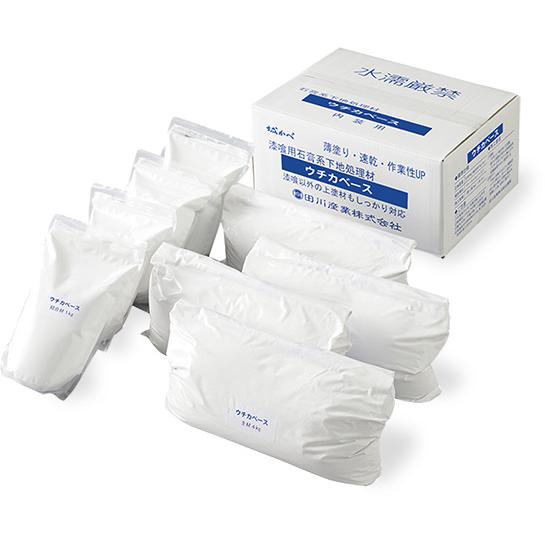 内装用 漆喰 石膏系下地処理材 ウチカベース 旧ボードベース １セット５ｋｇ ベース材４ｋｇ 配合剤１ｋｇ 田川産業社製品 Sirokabe07 岡村建材店yahoo ショップ 通販 Yahoo ショッピング