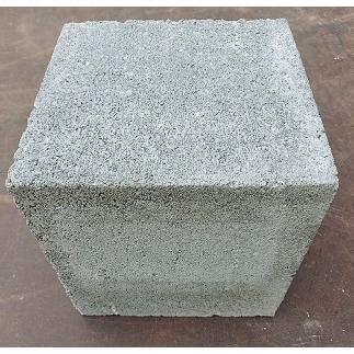 束玉（束石）200×200×200ミリ（実寸190×190×190ミリ）【コンクリート二