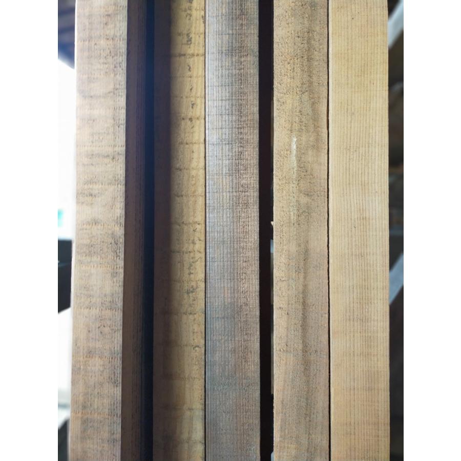 杉 造作材 長尺 11本まとめ売り 5.5cm×6cm×5m他　無節 役物 垂木 廻縁 内法 目積 乾燥 長期保管 - 2