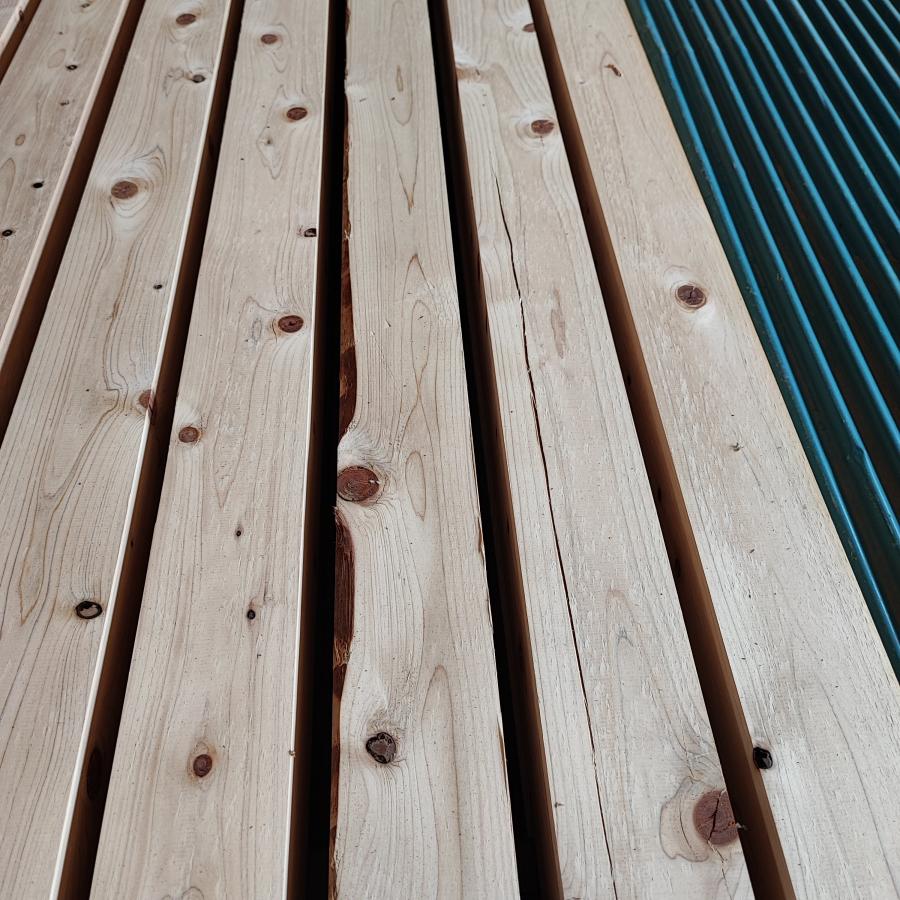 台湾ひのき　角材 福山通運営業所止め】桧 KD 角材 90×90×4000 B品/特一等/人工乾燥
