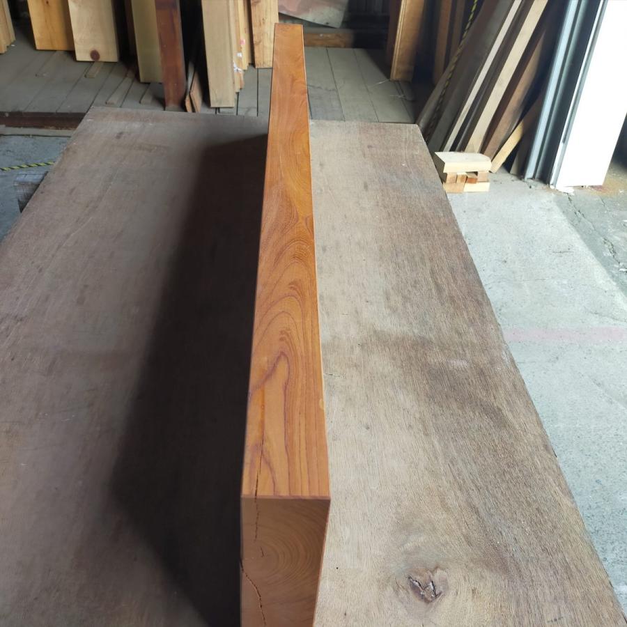 欅 厚板 厚み6.5cm×幅26.5cm×長さ136cm 塗装あり/造作材/棚板/花台