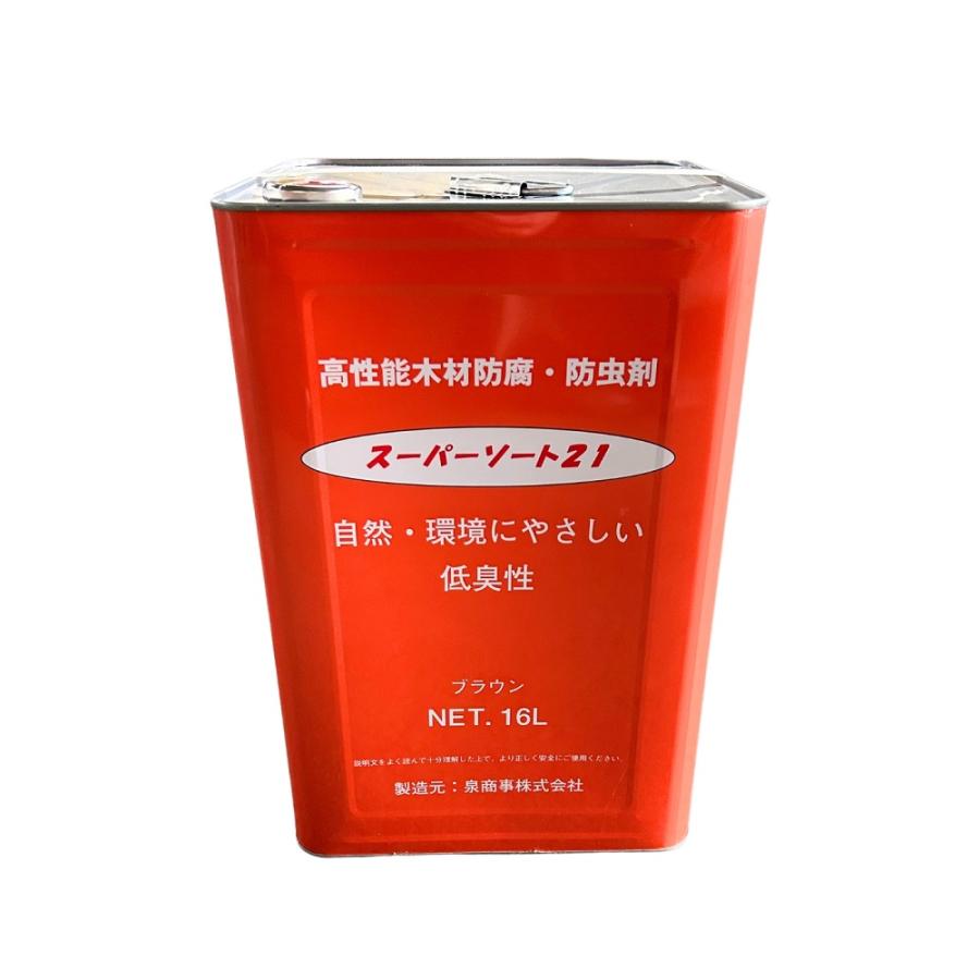 スーパーソート　一斗缶　16Ｌ スーパーソート21 16L : 建材商人 - 通販 - Yahoo!ショッピング
