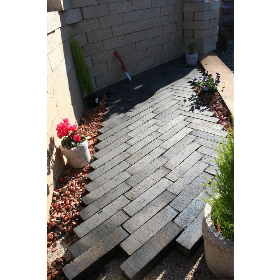 注目ブランド 庭 花壇 レンガ サイズ サイズ 当店オリジナル 庭 花壇 72個セット オールドブラウン ヨーカン型 レンガ アンティーク 庭 花壇 ブロック Diy ガーデニング 壁 レンガ Www Smssvg Org