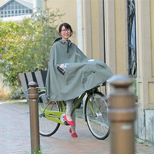 MARUTO（マルト） 自転車屋さんのポンチョ noble ノーブル カーキ