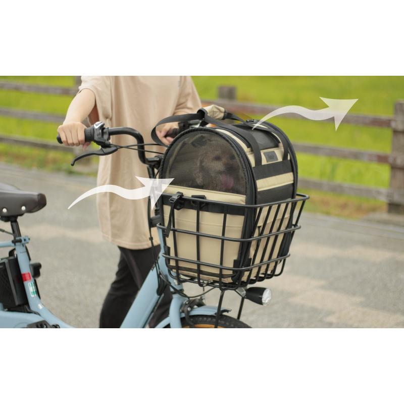 インナーバッグタイプ ペットキャリー自転車カゴバック INB-PT-01