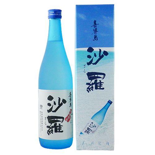 黒糖焼酎 沙羅 25度 720ml 化粧箱入り : 喜界島特産品通販のけらじ屋
