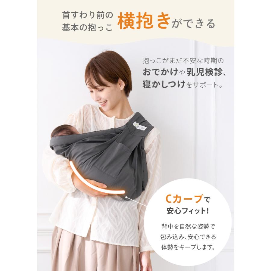 kerata（ケラッタ） メッシュ ベビースリング 抱っこ紐 新生児