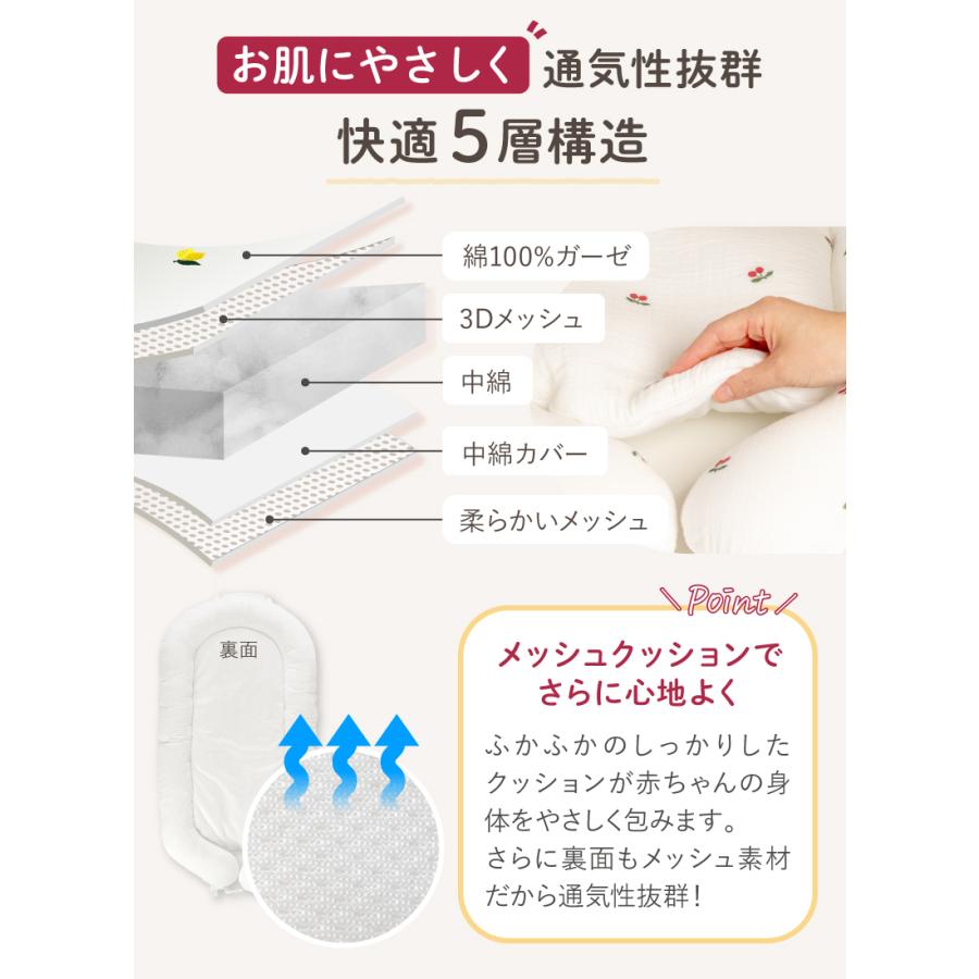 kerata（ケラッタ） イブル ベビーネスト ベッドインベッド 新生児