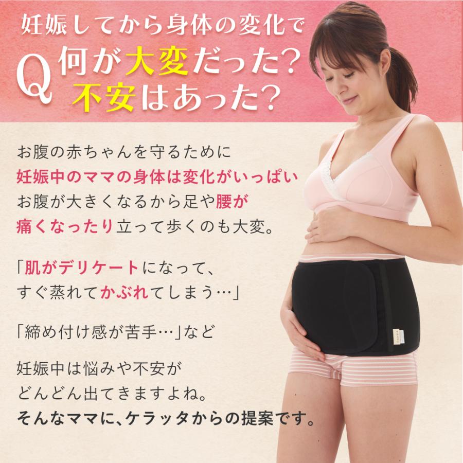 マタニティベルト　パンツ妊婦帯　ベルトイン妊婦帯　腹帯　腹巻　M