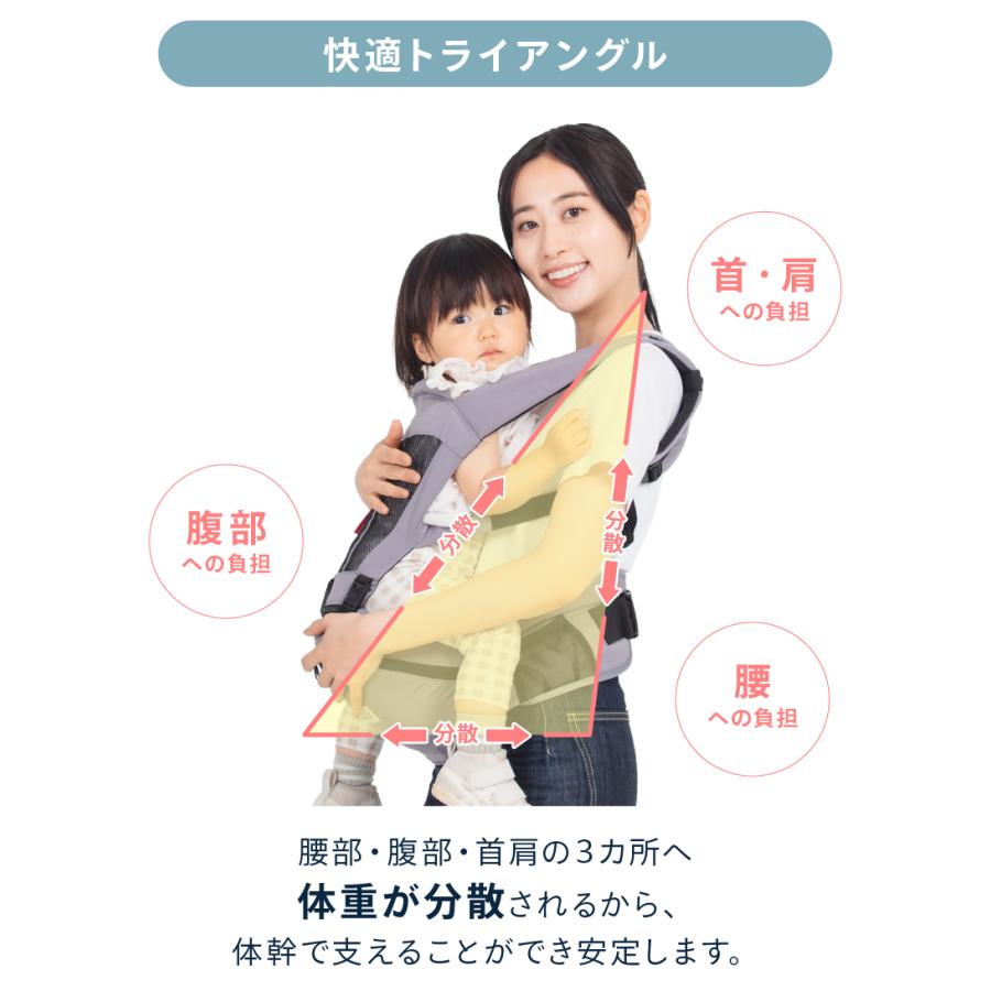 kerata（ケラッタ） ヒップシート 抱っこ紐 対面抱き 前向き抱っこ