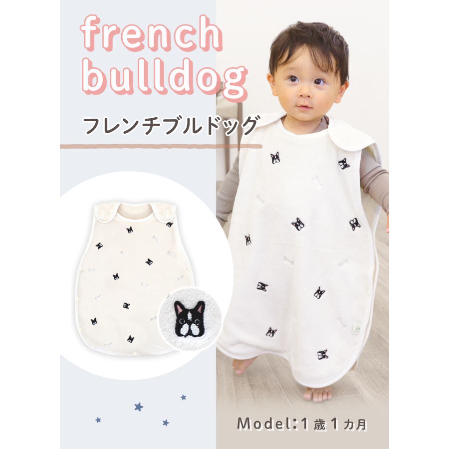 (ケラッタ) ふわもこイブル スリーパー 冬 軽くてあったか 赤ちゃん 新生児 ベビー 着る毛布 ブランケット 内側ガーゼ 寝たまま着せられる | kerata | 15