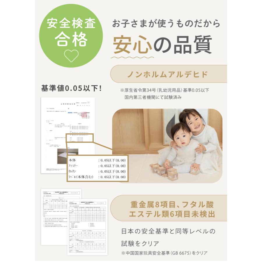 【美品・中古品】ケラッタ　160×120プレイマット ベージュ kerata（ケラッタ） プレイマット ベビー 赤ちゃん 道路 厚手 防水 160