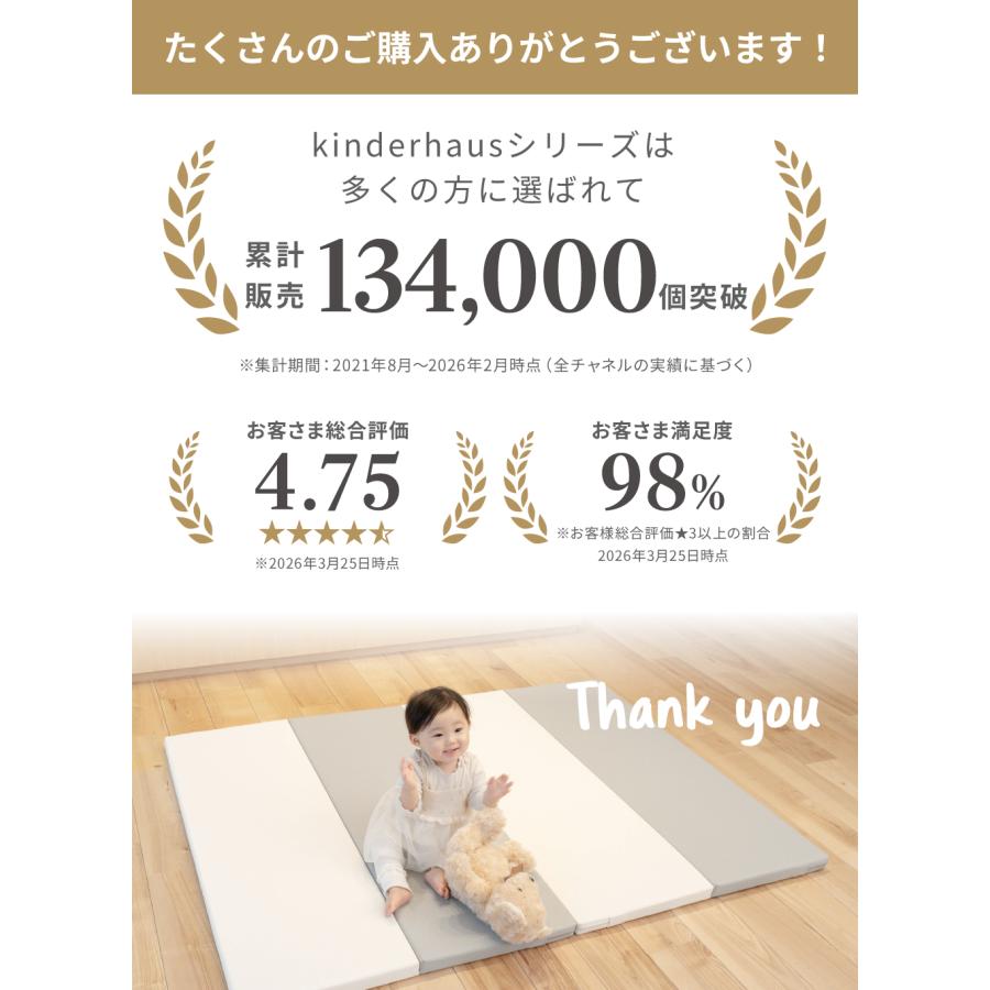 【新品】ケラッタ プレイマット 120×160 ベージュ kerata（ケラッタ） プレイマット ベビー 赤ちゃん 道路 厚手 防水 160