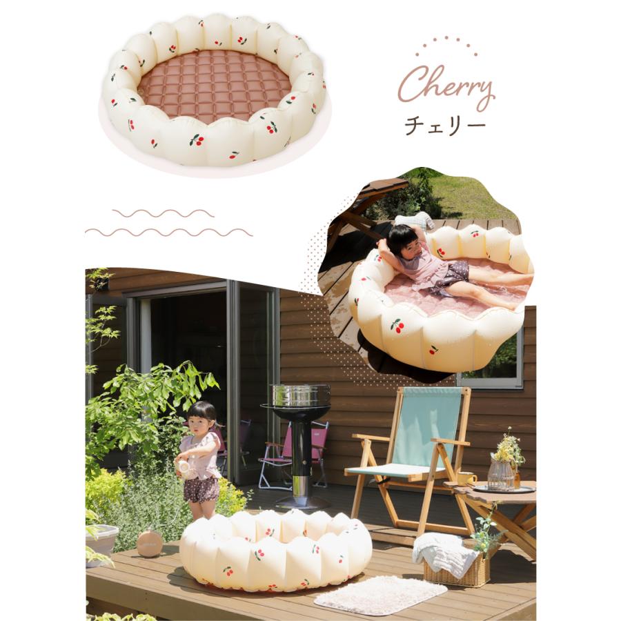 (ケラッタ) プール 子供 子供用 赤ちゃん ベビー 家庭用 水遊び 小さい 小さめ キッズプール 子ども イブル 100 25 100×25 ビニールプール ボールプール 丸形 |  | 10