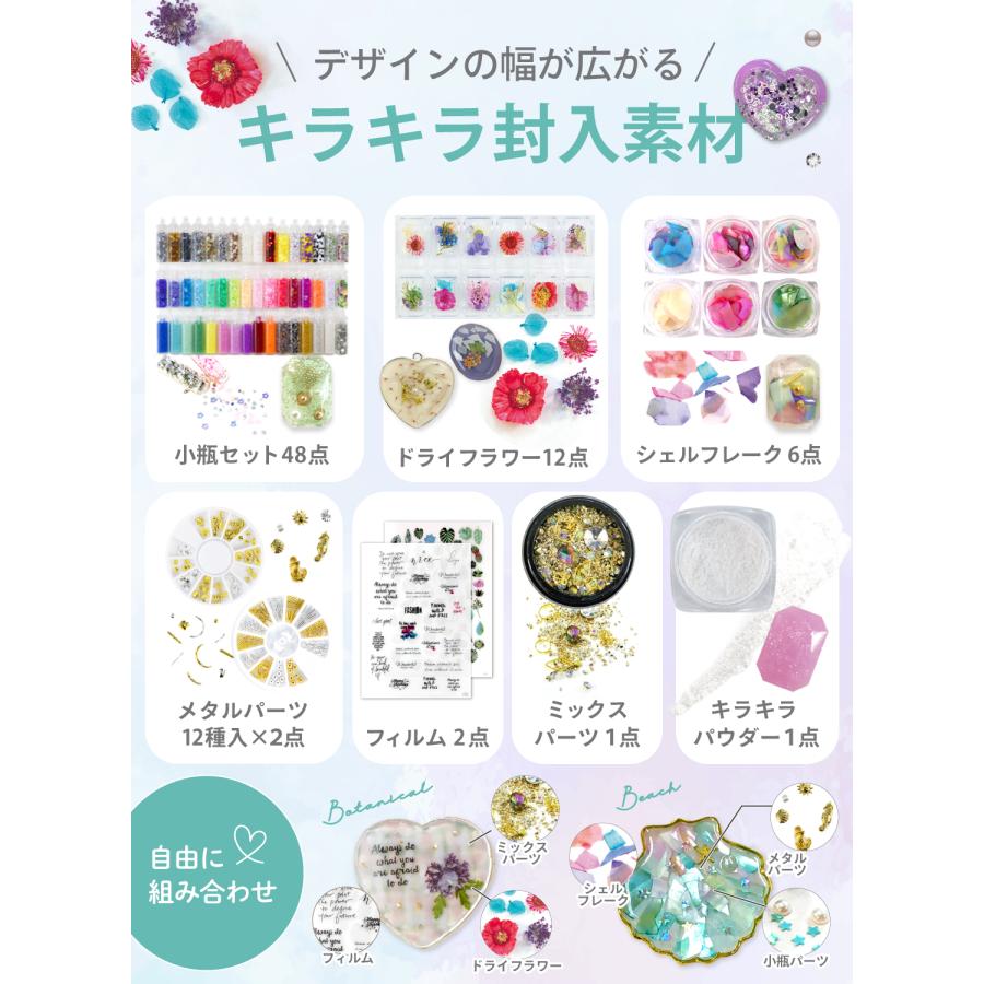 kerata（ケラッタ） レジンセット 初心者 子供 ライト付き スターター