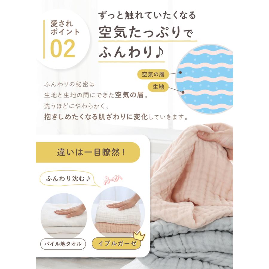 kerata（ケラッタ） イブル ベビー バスタオル ガーゼタオル ガーゼ
