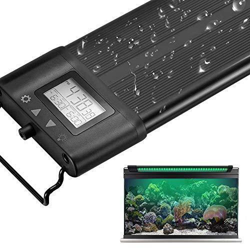 珍しい Koval アクアリウムライト 30 45 60 75 90 1cm対応 7色led 昼光と月光モード Lcdディスプレイ 水槽ライト 調光 タイマ Cnvt B086dwk55g Ysik Kerbel 通販 Yahoo ショッピング 100 本物保証 Foroactua Com